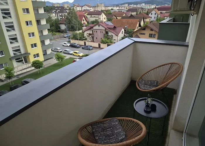 Flh - Coresi - Balcony & Free Parking Near Coresi Mall * Braşov